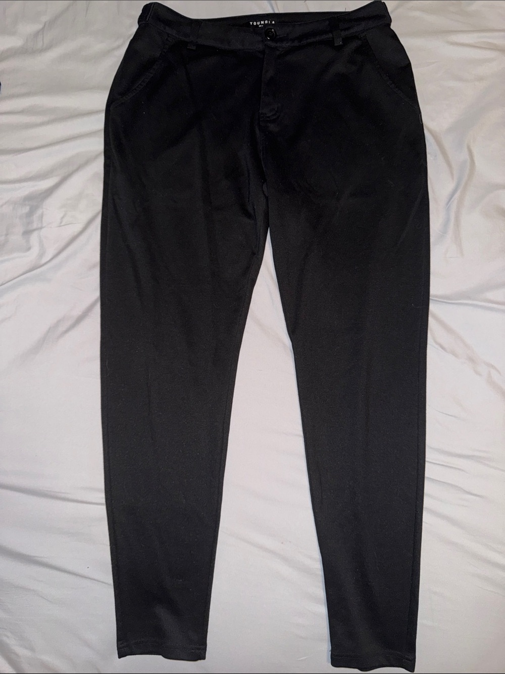 YoungLA Men’s Black Dress Pants